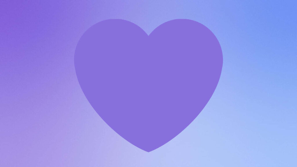 Che cosa significa il cuore viola?